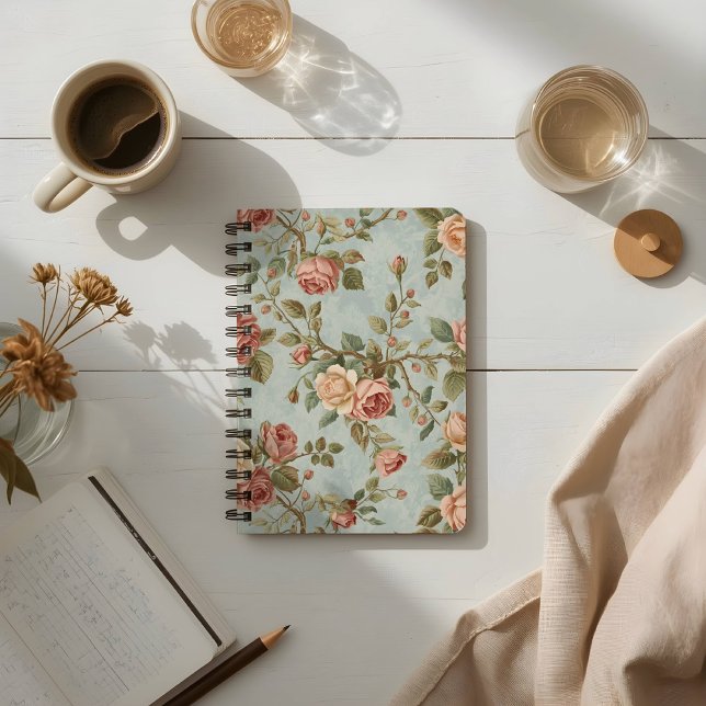 Cuaderno Jardín Romántico de Rosas Antiguas (Subido por el creador)