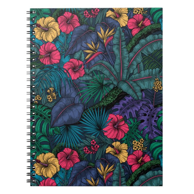 Cuaderno Jardín tropical (Frente)