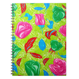 Cuaderno Jardín Vibrante en Flor