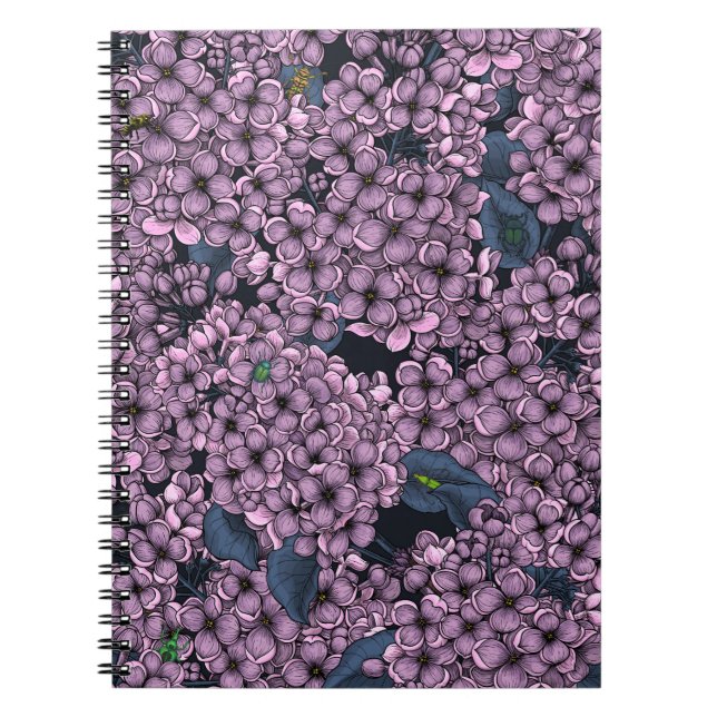 Cuaderno Jardín Violet Lilac (Frente)