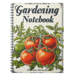 Cuaderno Jardinería de época