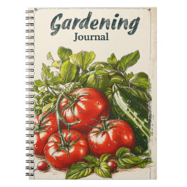 Cuaderno Jardinería de época