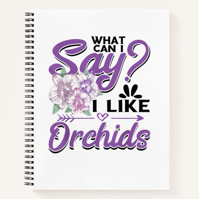 Cuaderno Jardinería de orquídeas (Anverso)