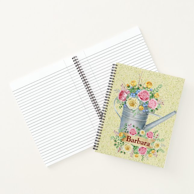 Cuaderno Jardinería personalizada (Interior)