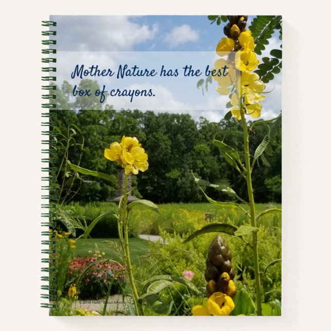 Cuaderno Jardines de Verano (Anverso)