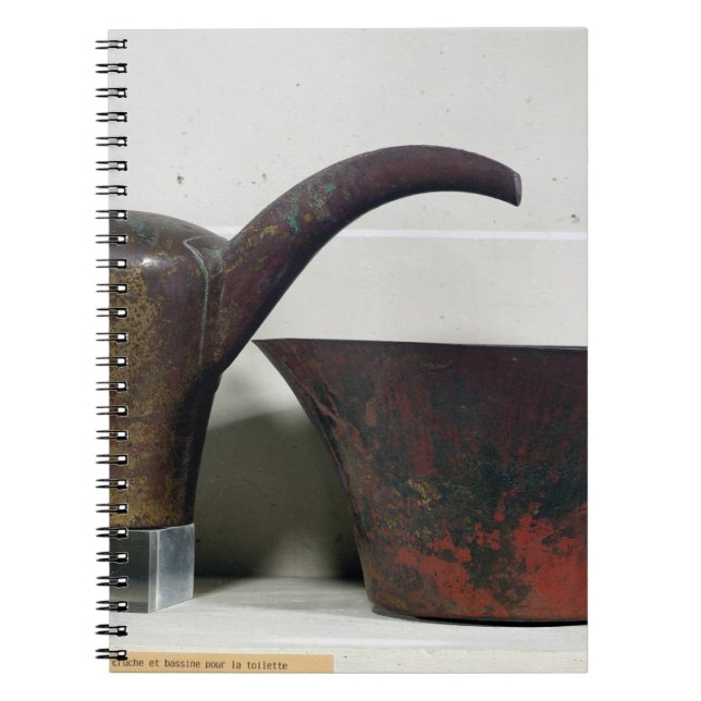 Cuaderno Jarro y lavabo (cobre) (Frente)
