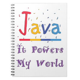 Cuaderno Java impulsa mi mundo