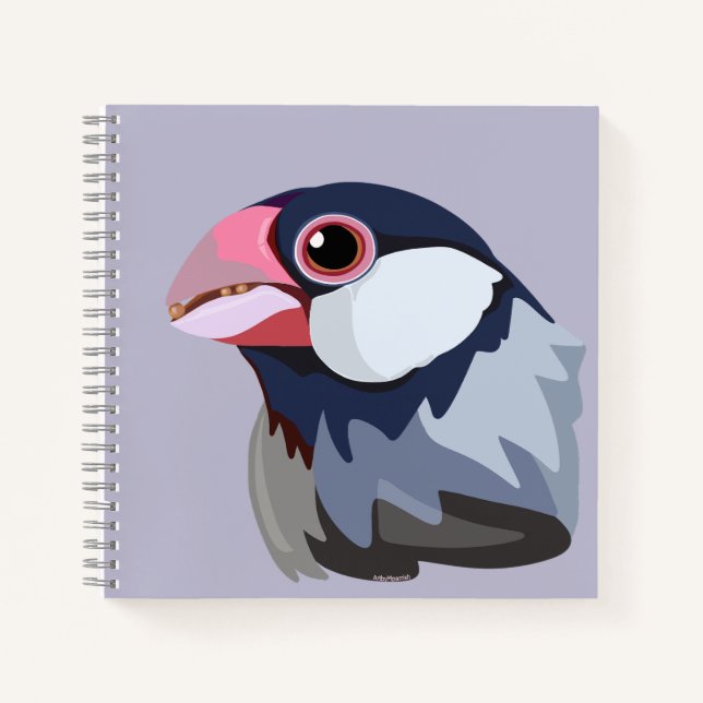 Cuaderno Java Sparrow: simplificado (Anverso)