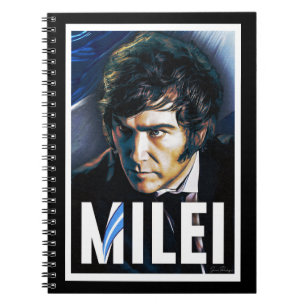 Cuaderno Javier Milei Poster Presidencial
