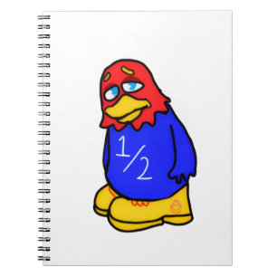 Cuaderno Jayhawk triste 