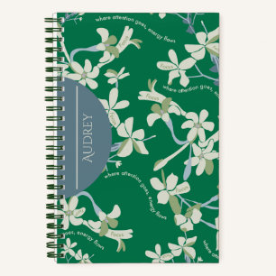 CUADERNO JAZMIN FOCUS GREEN
