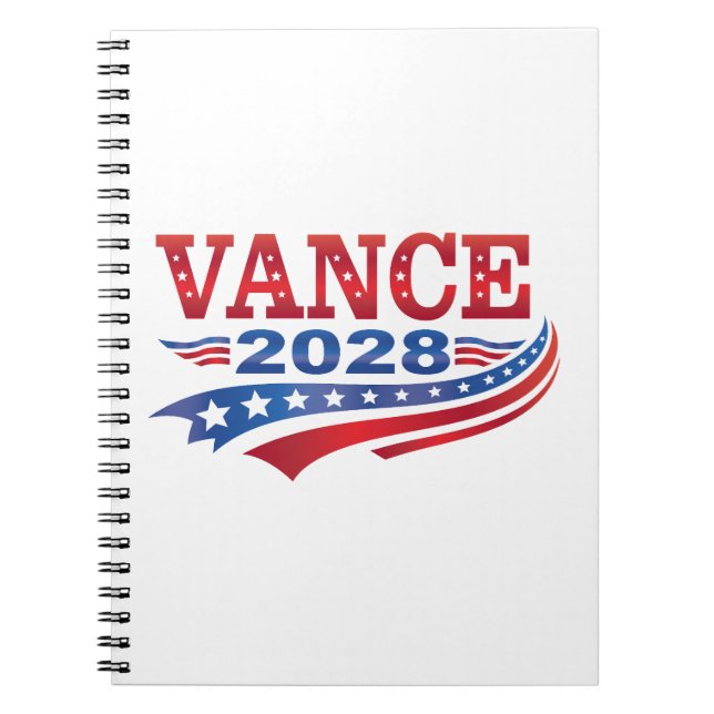 Cuaderno JD Vance President 2028 (Frente)