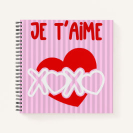Cuaderno Je t'aime
