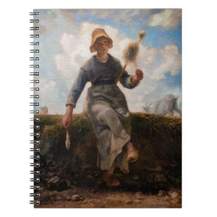 Cuaderno Jean-Francois Millet - El Chica Spinner
