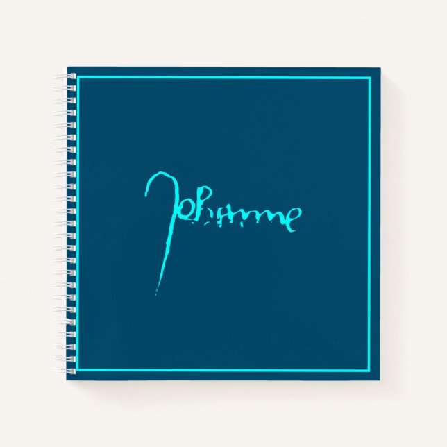 Cuaderno Jeanne d'Arc Saint Joan Heilige Johanna Signature (Anverso)