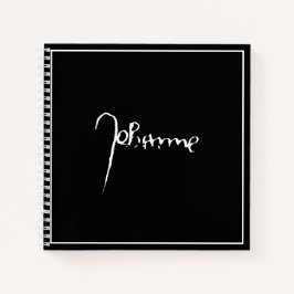 Cuaderno Jeanne d'Arc Saint Joan Heilige Johanna Signature