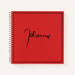 Cuaderno Jeanne d'Arc Saint Joan Heilige Johanna Signature