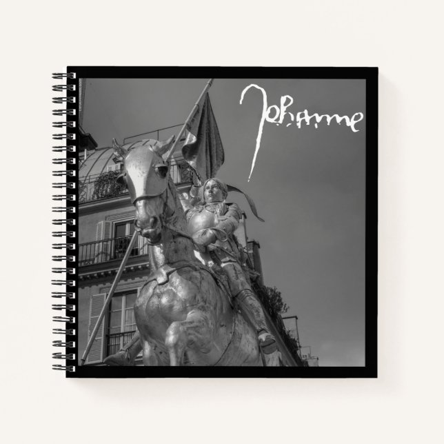 Cuaderno Jeanne d'Arc Saint Joan Heilige Johanna Signature (Anverso)