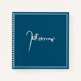 Cuaderno Jeanne d'Arc Saint Joan Heilige Johanna Signature