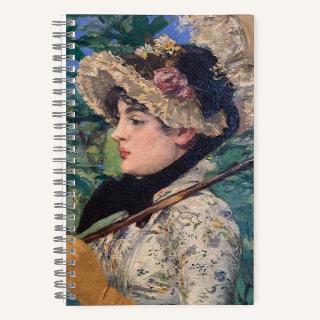 Cuaderno Jeanne (Primavera) De Édouard Manet (Anverso)