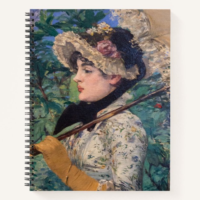 Cuaderno Jeanne (Primavera) De Édouard Manet (Anverso)