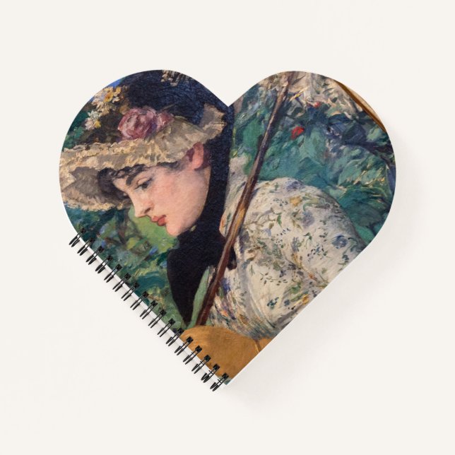 Cuaderno Jeanne (Primavera) De Édouard Manet (Anverso)