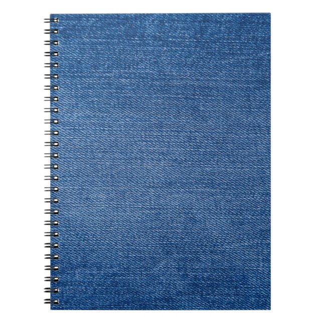Cuaderno Jeans de denim azul (Frente)