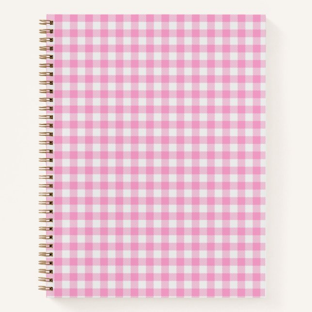 Cuaderno Jefe Chica rosado de moda (Anverso)