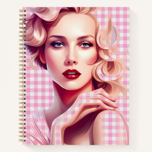 Cuaderno Jefe Chica rosado de moda