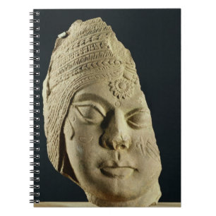 Cuaderno Jefe de piedra arenisca roja de Yakshi, Bharhut,