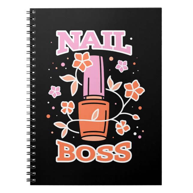 Cuaderno Jefe de Uñas (Frente)