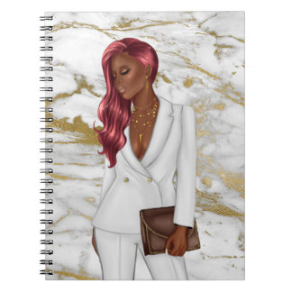 Cuaderno Jefe ejecutivo afroamericano