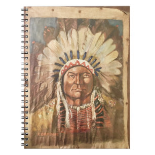 Cuaderno Jefe indio de Sitting Bull