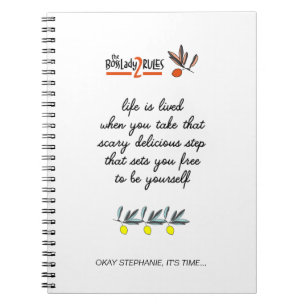 Cuaderno Jefe Lady Regla 2 Entrepreneur Motivation Saying