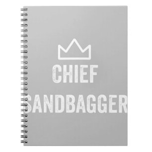 Cuaderno Jefe Sandbagger Golf Meme Bjj Chess Sandbag
