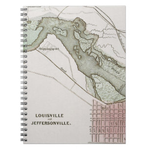 CUADERNO JEFFERSONVILLE, INDIANA: MAPA