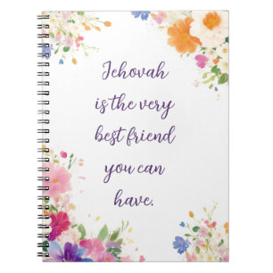 Cuaderno Jehová es el mejor amigo   JW
