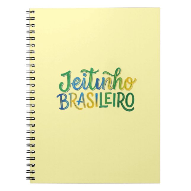 Cuaderno Jeitinho Brasileiro (Frente)