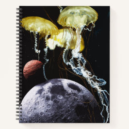 Cuaderno Jellyfish espacial