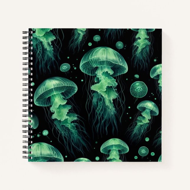 Cuaderno Jellyfish Glow (Anverso)