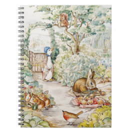 Cuaderno Jemima Puddle Duck en el jardín del señor Mc Grego