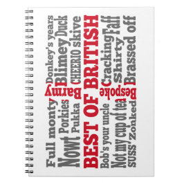 Cuaderno Jerga inglesa sobre la bandera de San Jorge