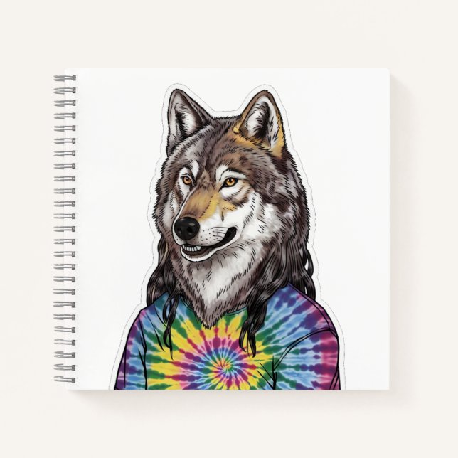 Cuaderno Jerry Garcia wolf (Anverso)