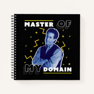 Cuaderno Jerry Seinfeld Maestro de mi dominio