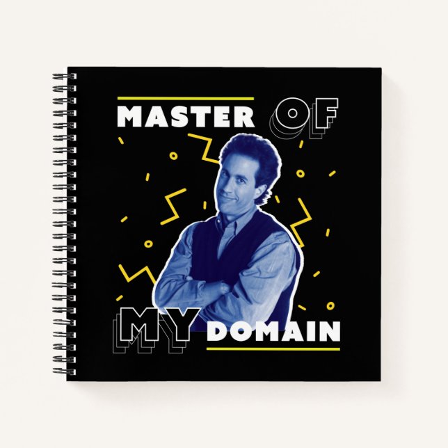 Cuaderno Jerry Seinfeld | Maestro de mi dominio (Anverso)