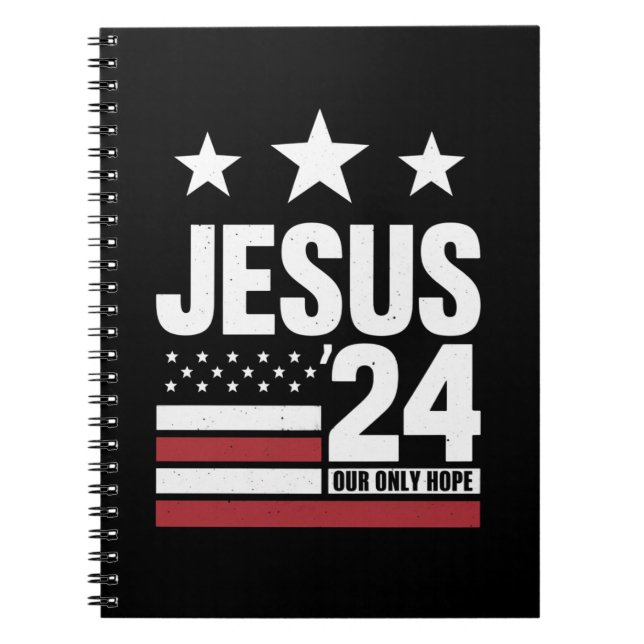 Cuaderno Jesucristo 2024 Presidente Elección política de EE (Frente)