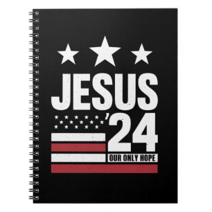 Cuaderno Jesucristo 2024 Presidente USA Elección Política