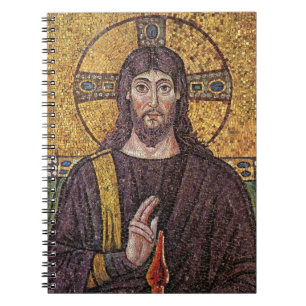 Cuaderno Jesucristo con Mosaico de la Llama del Espíritu Sa