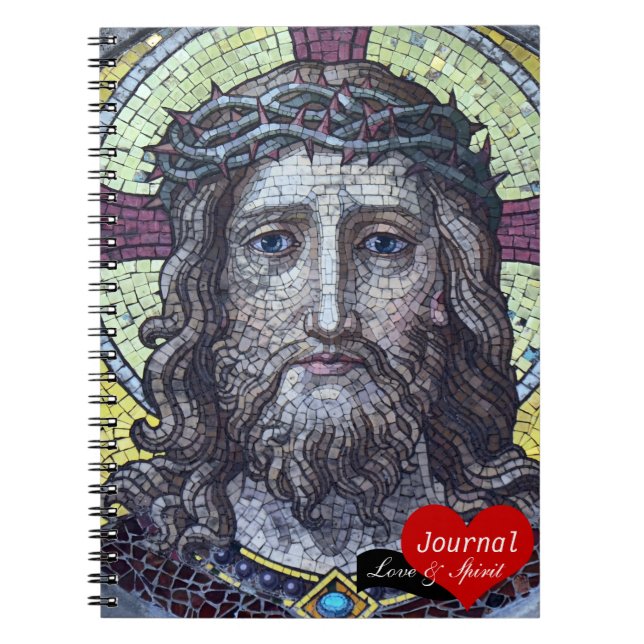 Cuaderno Jesucristo, Coronado Rey Mosaico No.2 (Cuaderno) (Frente)