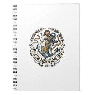 Cuaderno Jesús Ancla Esperanza Sello Jesús Ancla Esperanza